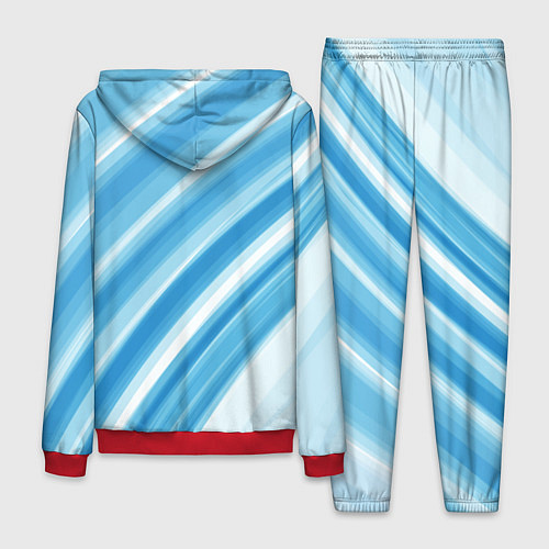 Мужской костюм Акварель / 3D-Красный – фото 2