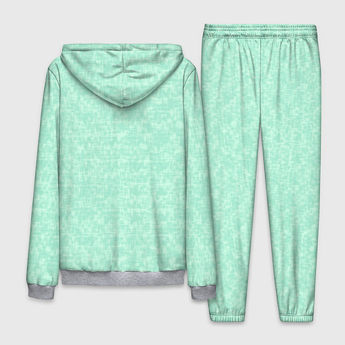 Мужской костюм Аквамарин однотонный текстурированный / 3D-Меланж – фото 2