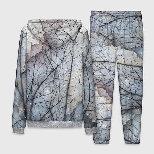 Мужской костюм Прожилки листьев / 3D-Меланж – фото 2