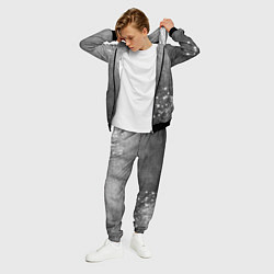 Костюм мужской Borussia - grey gradient вертикально, цвет: 3D-черный — фото 2