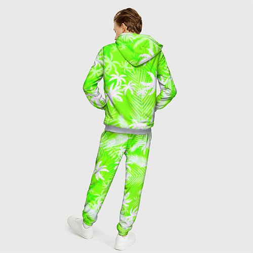 Мужской костюм Кислотные тропики / 3D-Меланж – фото 4