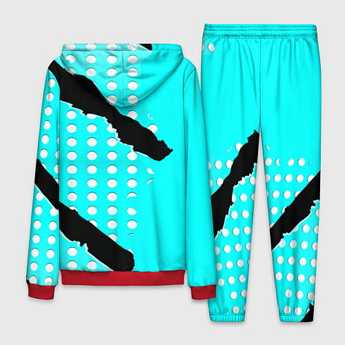 Мужской костюм BMW sport краски / 3D-Красный – фото 2