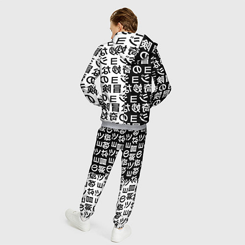 Мужской костюм Семь смертных грехов паттерн / 3D-Меланж – фото 4
