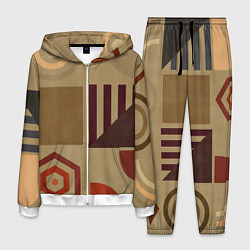 Мужской костюм Геометрические фигуры 2025