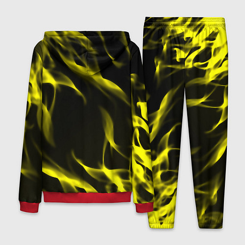 Мужской костюм Opel огненный стиль / 3D-Красный – фото 2