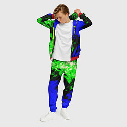 Костюм мужской Monster energy кислотный огонь, цвет: 3D-красный — фото 2