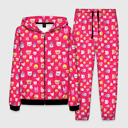 Мужской костюм Skzoo pattern pink