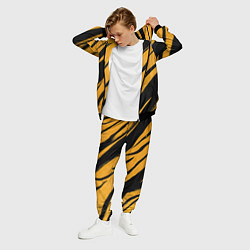 Костюм мужской Тигровый раскрас, цвет: 3D-черный — фото 2