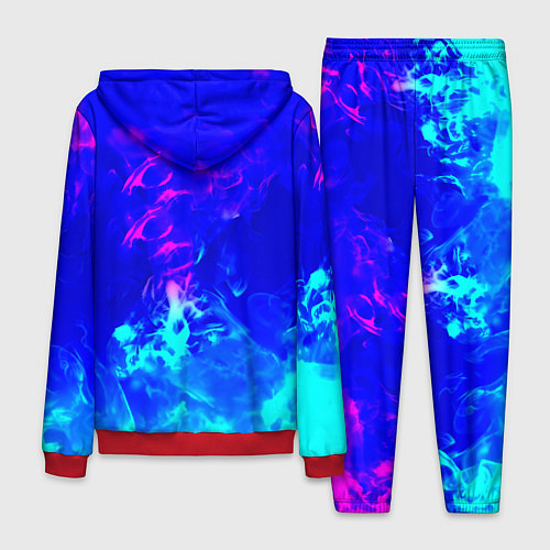 Мужской костюм Monster energy дым неоновый / 3D-Красный – фото 2