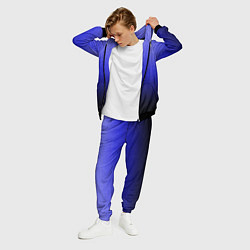 Костюм мужской Градиент индиго из синего в чёрный, цвет: 3D-черный — фото 2