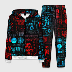 Мужской костюм Twenty one pilots rock pattern