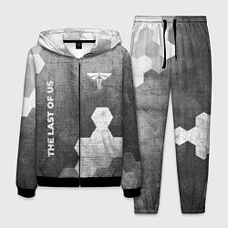 Костюм мужской The Last Of Us - grey gradient вертикально, цвет: 3D-черный