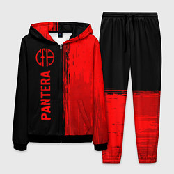 Костюм мужской Pantera - red gradient по-вертикали, цвет: 3D-черный