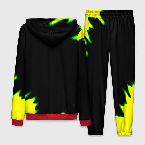 Мужской костюм Кислотный монстр энерджи / 3D-Красный – фото 2