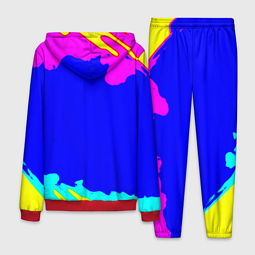 Мужской костюм Monster energy краски цветные / 3D-Красный – фото 2