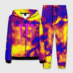 Костюм мужской Monster energy storm grunge, цвет: 3D-черный