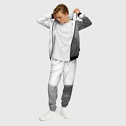 Костюм мужской Placebo - white gradient по-вертикали, цвет: 3D-черный — фото 2