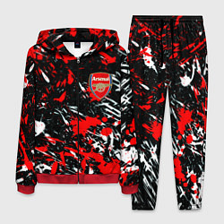 Мужской костюм Arsenal краски текстура
