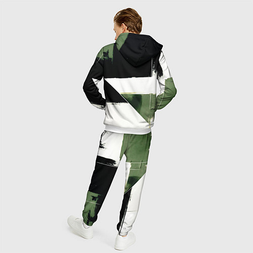 Мужской костюм BMW логотип / 3D-Белый – фото 4