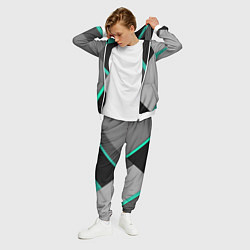 Костюм мужской Multicoloured, цвет: 3D-белый — фото 2