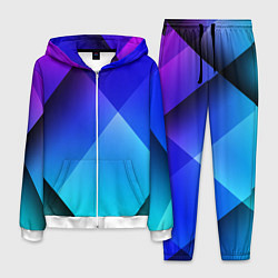 Мужской костюм Color blue