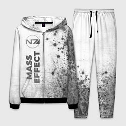 Мужской костюм Mass Effect - white gradient по-вертикали