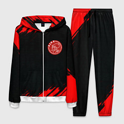 Мужской костюм Ajax красные краски