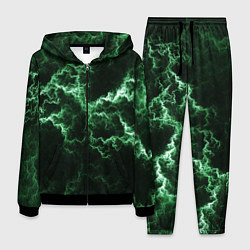 Мужской костюм Lightning green line