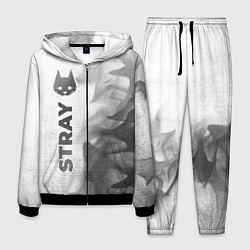 Мужской костюм Stray - white gradient по-вертикали