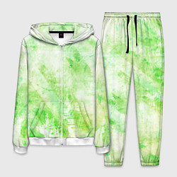 Мужской костюм Абстракция - light green atom