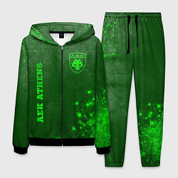 Костюм мужской AEK Athens - green gradient вертикально, цвет: 3D-черный