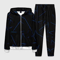 Мужской костюм Color blue line