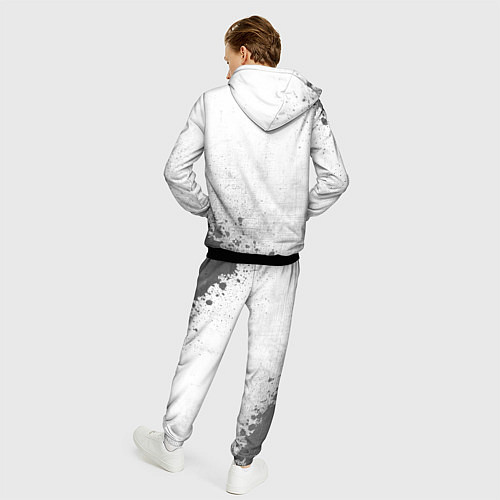 Мужской костюм Valorant - white gradient вертикально / 3D-Черный – фото 4