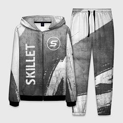 Мужской костюм Skillet - grey gradient вертикально