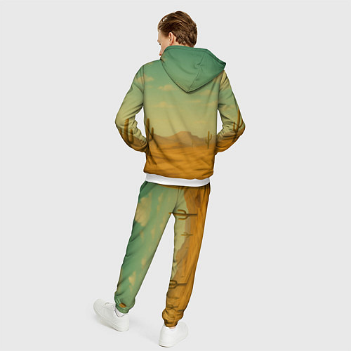 Мужской костюм Лирили ларила мем / 3D-Белый – фото 4