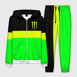 Мужской костюм Monster energy полосы