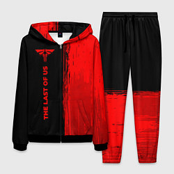 Мужской костюм The Last Of Us - red gradient по-вертикали