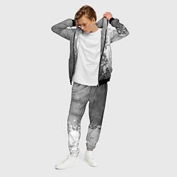 Костюм мужской Papa Roach - grey gradient по-вертикали, цвет: 3D-черный — фото 2