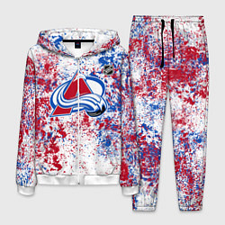 Мужской костюм Colorado Avalanche NHL white