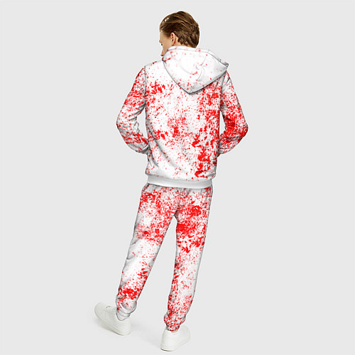 Мужской костюм Detroit Red Wings NHL white / 3D-Белый – фото 4