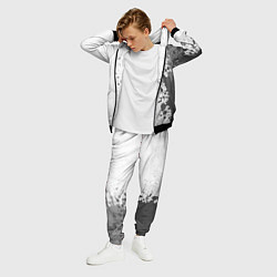 Костюм мужской Doom - white gradient по-вертикали, цвет: 3D-черный — фото 2