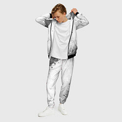 Костюм мужской Fall Out Boy - white gradient вертикально, цвет: 3D-черный — фото 2