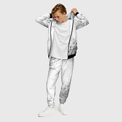 Костюм мужской The Last Of Us - white gradient вертикально, цвет: 3D-черный — фото 2