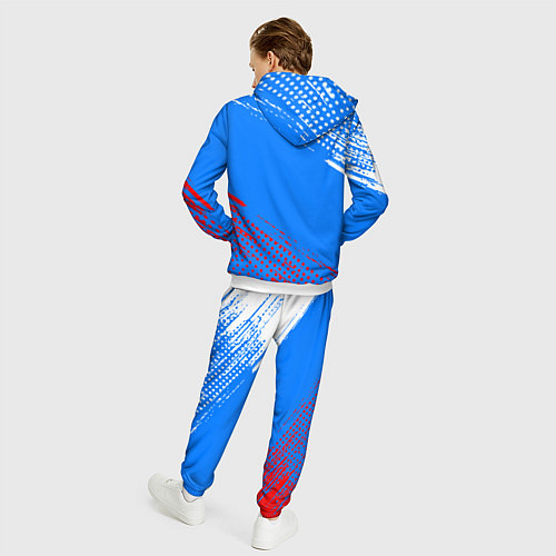 Мужской костюм Патриот - флаг / 3D-Белый – фото 4