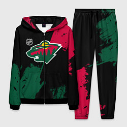 Мужской костюм Миннесота Уайлд - брызги краски