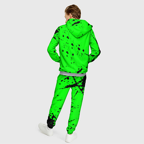 Мужской костюм Monster energy кислотные брызги / 3D-Меланж – фото 4