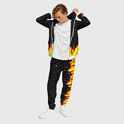 Костюм мужской Monster energy fire steel, цвет: 3D-белый — фото 2