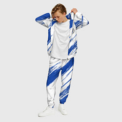 Костюм мужской Клипперс - синяя краска, цвет: 3D-белый — фото 2