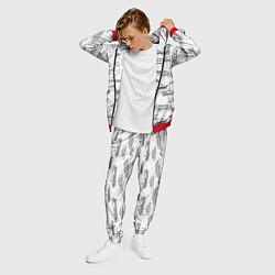 Костюм мужской Корабли на Неве, цвет: 3D-красный — фото 2