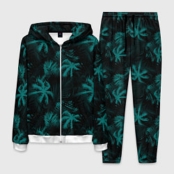 Мужской костюм Palm light blue dark